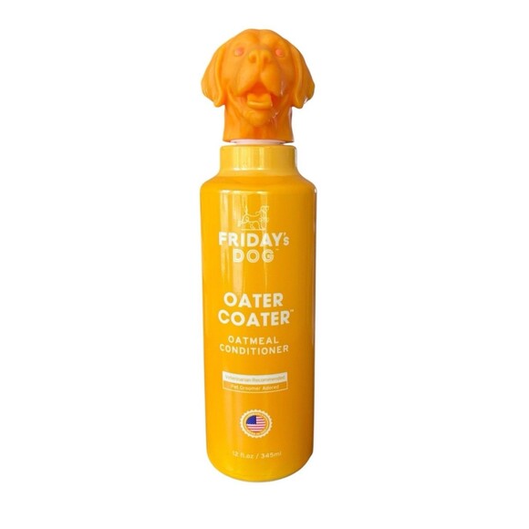Friday’s Dog Oater Coater Oatmeal Conditioner For Dogs Made In The USA 12 fl.oz - Picture 1 of 8